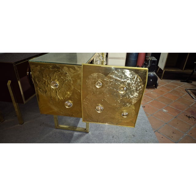 Brass and Murano Glass Sideboard from Justfurnituress For Sale - Image 17 of 18