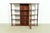 1950s Frank Lloyd Wright Taliesin Mahogany Bookcase or Room Divider, Newly Refinished For Sale - Image 5 of 14