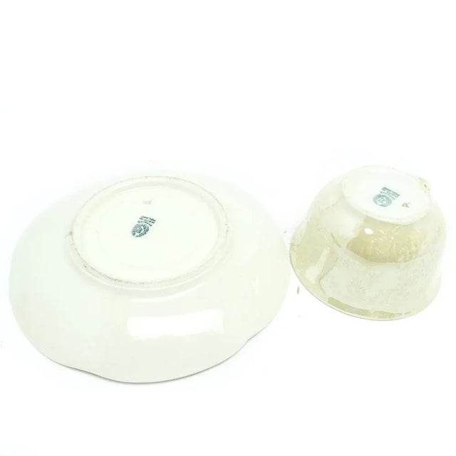 Coffee Cups with Saucers from Chodzież Factory, Poland, 1950s, Set of 10 For Sale - Image 3 of 10