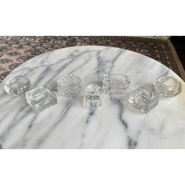 Early 20th Century Antique Found Salt Cellar Collection- 7 Pieces For Sale - Image 5 of 8