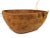 Mid-Century Organic Rustic Handmade Wood Carved Solid Wood Square Bowl With Natural Antler Handles For Sale - Image 9 of 10