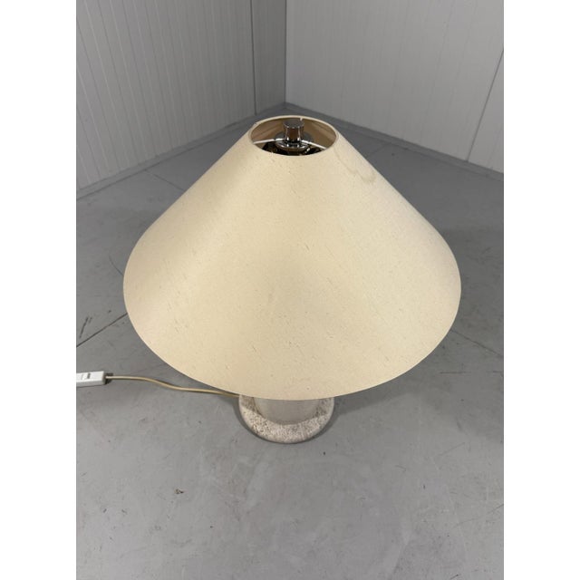Mid-Century Modern Italian Travertine Table Lamp, 1960s For Sale - Image 3 of 18