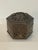 Boho Chic Vintage Hand-Hammered Brass Hexagonal Incense Censer Box For Sale - Image 3 of 12