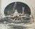 Mid-Century Modern Vintage Signed Oropeza Buckingham Fountain Chicago Cityscape Painting For Sale - Image 3 of 7