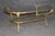 1960s 1960's Bronze Ramshead Maison Jansen Style Two Tier Coffee Table For Sale - Image 5 of 9
