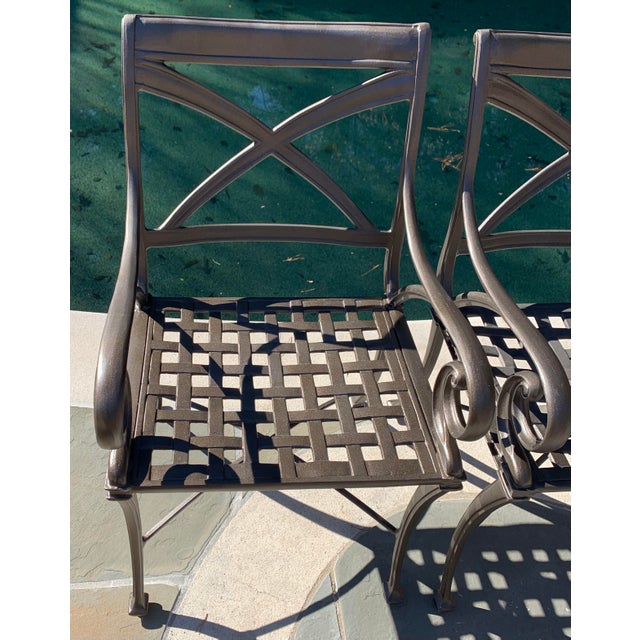 Woodard Landgrave Cast Classics Landgrave Patio Porch Outdoor Dining