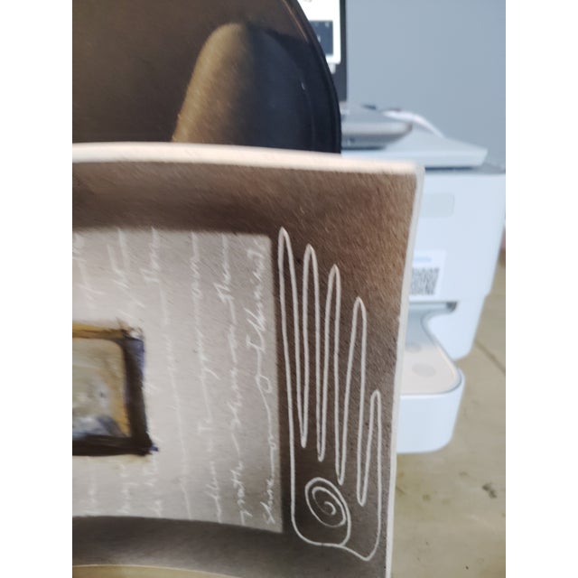 1990s 1990s Alejandra Almuelle Pottery Tray For Sale - Image 5 of 6