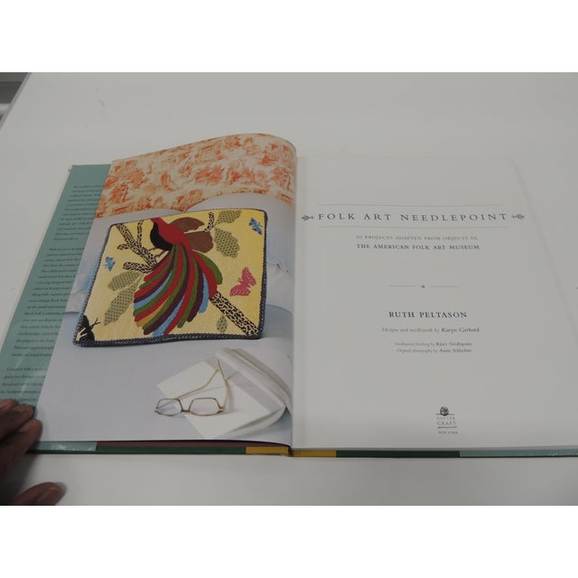2000 - 2009 Folk Art Needlepoint Hardcover Book For Sale - Image 5 of 5