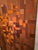 Copper Vintage Mid Century Modern Large Signed Abstract Painting For Sale - Image 8 of 10