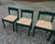 Mid-Century Modern Wooden Papercord Chairs, 1960s, Set of 6 For Sale - Image 3 of 18