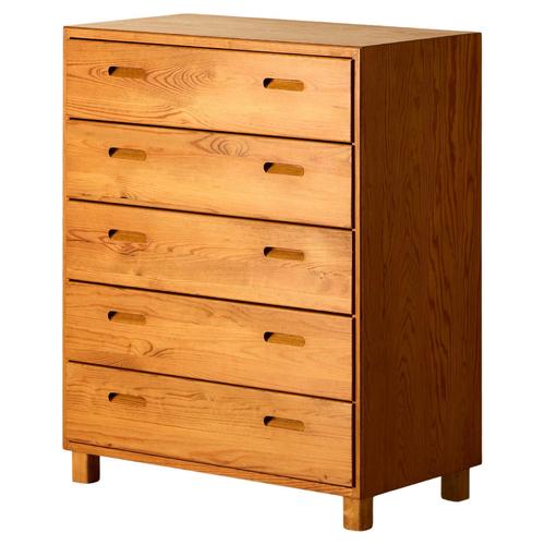 Brown Chest of Drawers, Sweden, 1960s For Sale - Image 8 of 8