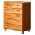 Brown Chest of Drawers, Sweden, 1960s For Sale - Image 8 of 8