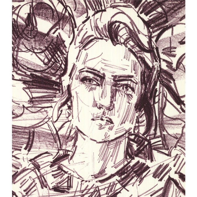 2010s Elizabeth Peyton Emmelyn Butterfield-rosen, 2014 - Signed For Sale - Image 5 of 5