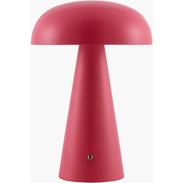 Contemporary Umbra Accent Table Lamp Bright Pink For Sale - Image 3 of 3