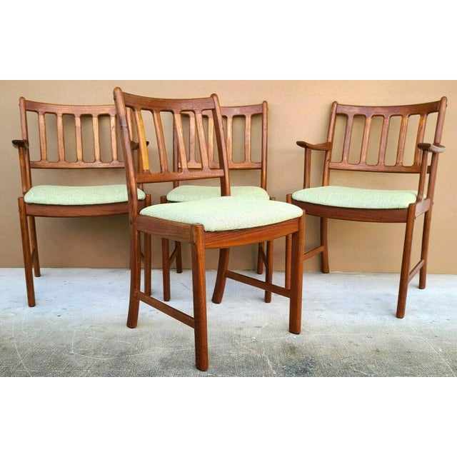Johannes Andersen Teak Dining Chairs for Uldum Møbelfabrik - Set of 4 For Sale - Image 13 of 13