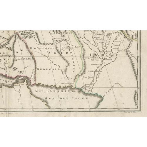 Paper Antique Map of the Middle East, 1795 For Sale - Image 7 of 11