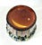 Brown 1920s Arts & Crafts Brush McCoy Pottery #224 Blended Grapes Nuglaze Jardinere Vase For Sale - Image 8 of 11