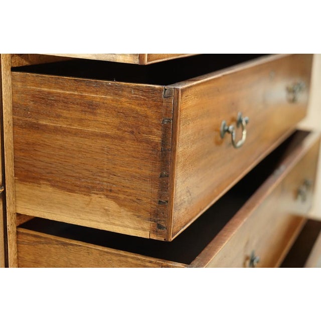 Large Sheraton Revival Chippendale Hardwood Chest of Drawers, 1860s For Sale - Image 18 of 18