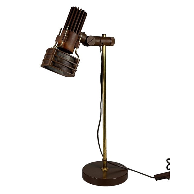 Space Age Desk Lamp in Metal and Plastic, 1970s For Sale - Image 14 of 14