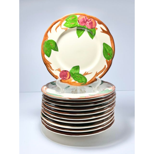 Franciscan “Apple” Set of 11 Earthenware Salad Plates 7 7/8” Good vintage condition. No chips, cracks, or fleabites....