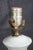 Vintage Mid 20th Century Hand Painted Porcelain Floral Trophy Urn Table Lamps Filigree Brass - Pair For Sale - Image 14 of 17
