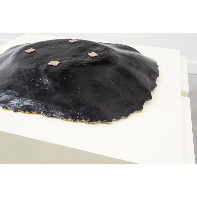 Glass Glass Centrepiece, 1980s For Sale - Image 7 of 8