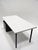 Writing Desk in Black Stained Oak with White Lacquered Top by Herbert Hirche for Christian Holzäpfel KG, Germany, 1960s For Sale - Image 6 of 18