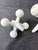 Off-white 1990s Off White Cast Iron Jacks Set of 3 Decorative Objects For Sale - Image 8 of 17