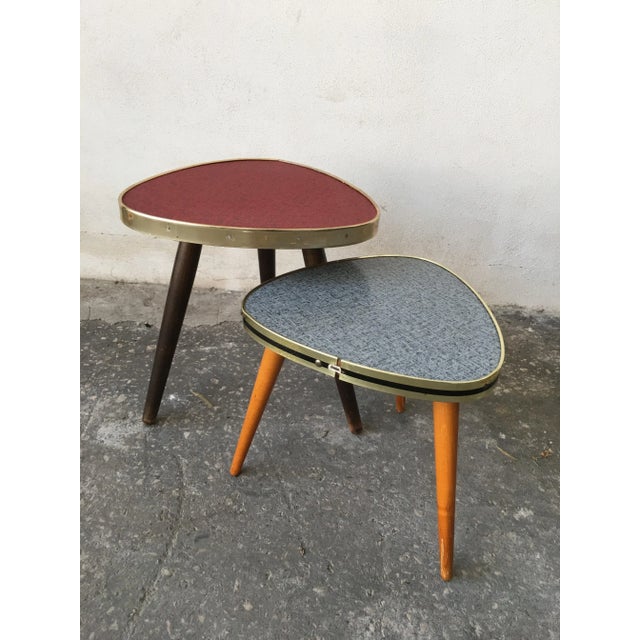Tripod Stools, 1950s, Set of 2 For Sale - Image 9 of 12