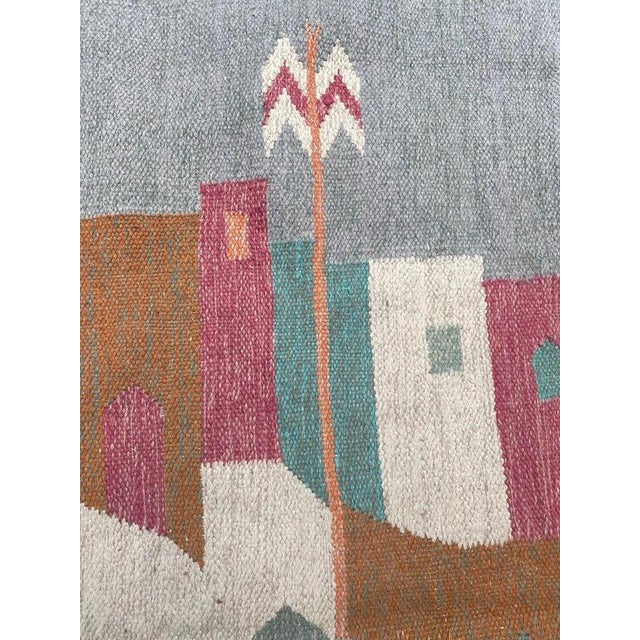 Vintage Native Egyptian Tapestry, 1960s For Sale - Image 6 of 14