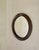 Round Wood Wall Mirror For Sale - Image 5 of 6
