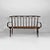 Italian wood and Vienna straw bench Thonet-style bench made of bentwood with a Vienna straw seat. The structure is...