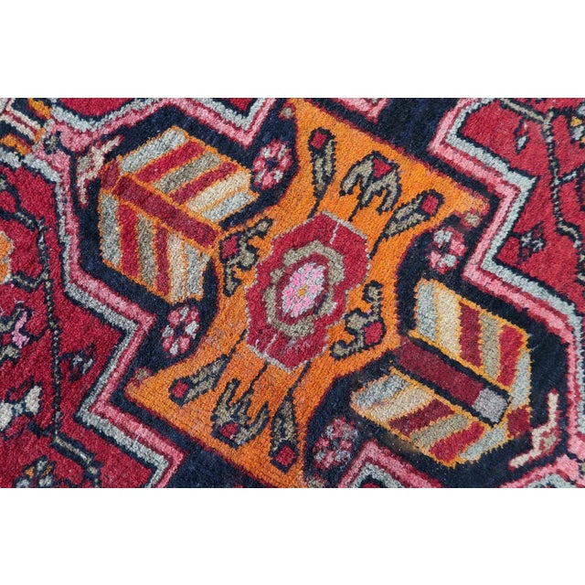 1920s, Antique Persian Hamadan Rug 3.5' X 4.8' For Sale - Image 14 of 14