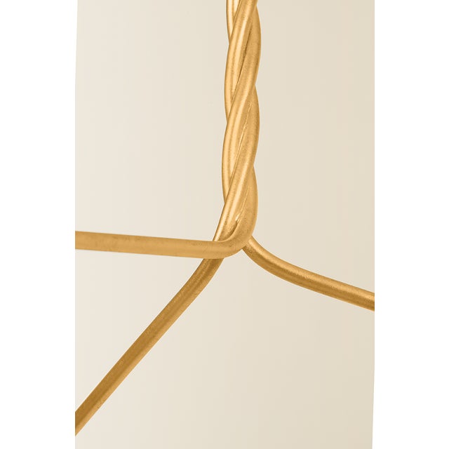 2020s Hudson Valley Lighting Dekalb 48 in. 3 Light Chandelier in Vintage Gold Leaf Finish For Sale - Image 5 of 8