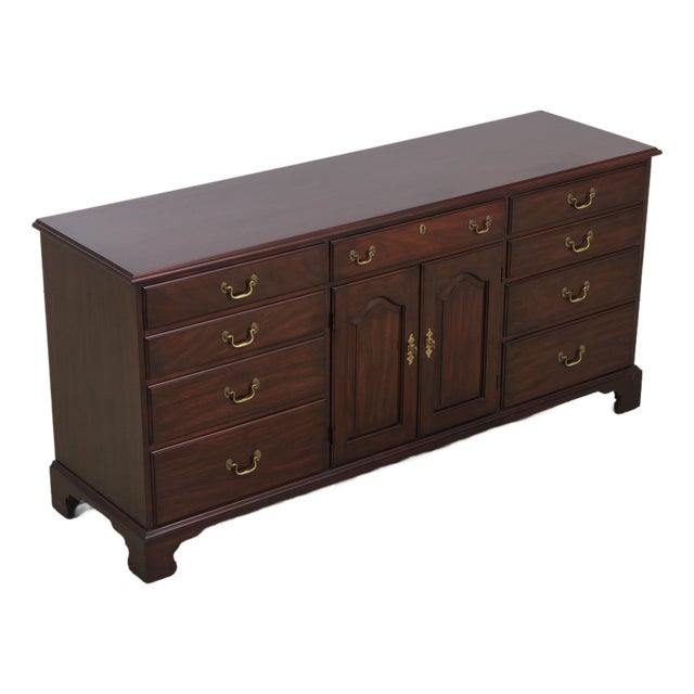 Henkel Harris Mahogany Georgian Style Dresser For Sale