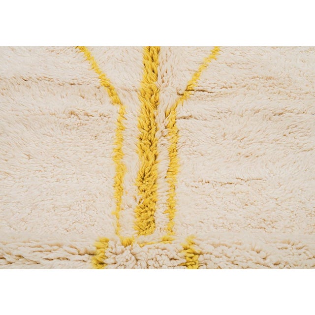 Textile Hand-Knotted Wool Rug by Azele Studio For Sale - Image 7 of 10