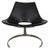Scimitar Chair in Black Leather No. 23 from Fabricius and Kastholm, 1990s For Sale - Image 18 of 18