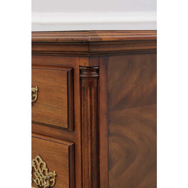 Councill Craftsmen Mahogany Chippendale Style Lowboy For Sale - Image 15 of 17