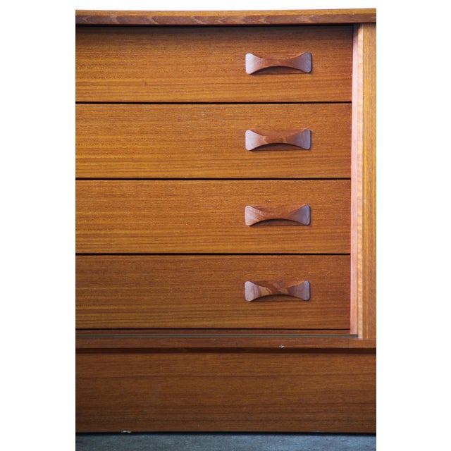 Mid-Century Modern Mid-Century Modern Teak Sideboard from Clausen & Søn, Denmark, 1960s For Sale - Image 3 of 18
