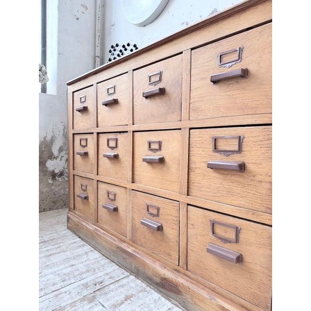 Oak Workshop Cabinet, 1950s For Sale - Image 13 of 18
