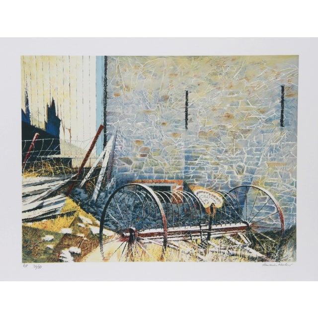 Howard Koslow, Retired, Lithograph For Sale