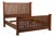Stickley Mission Oak King Size Spindle Prairie Bed For Sale