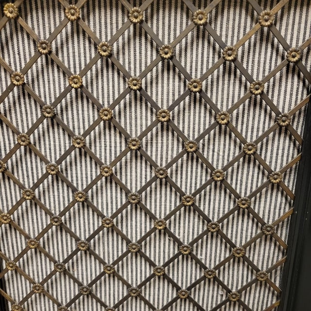 1970s Hollywood Regency Flip-Top Bar Cabinet With Greek Key Detail For Sale - Image 12 of 14