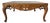 1960s French Provincial Louis XV–Style Hollywood Regency Carved Oak Parquetry Coffee Table For Sale