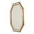 Wood Large Hollywood Regency Octagonal Mirror from Deknudt, 1970s For Sale - Image 7 of 18