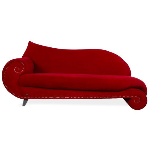 Gaudi 3-Seater Sofa in Red Velvet from Bretz For Sale - Image 10 of 10