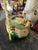 1970s Wooden Vintage Children's Basket With Handle For Sale - Image 5 of 9