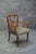 Armchair in Wood and Velvet, 1940s For Sale - Image 4 of 7