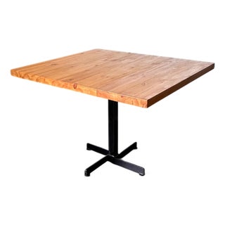 Dining Table attributed to Charlotte Perriand for Les Arcs, France, 1960s For Sale