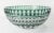 Val Saint-Lambert Early 20th Century Val Saint Lambert Green Cut to Clear Lead Crystal Bowl For Sale - Image 4 of 12